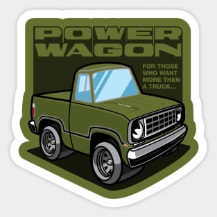 Avacado - Power Wagon Sticker